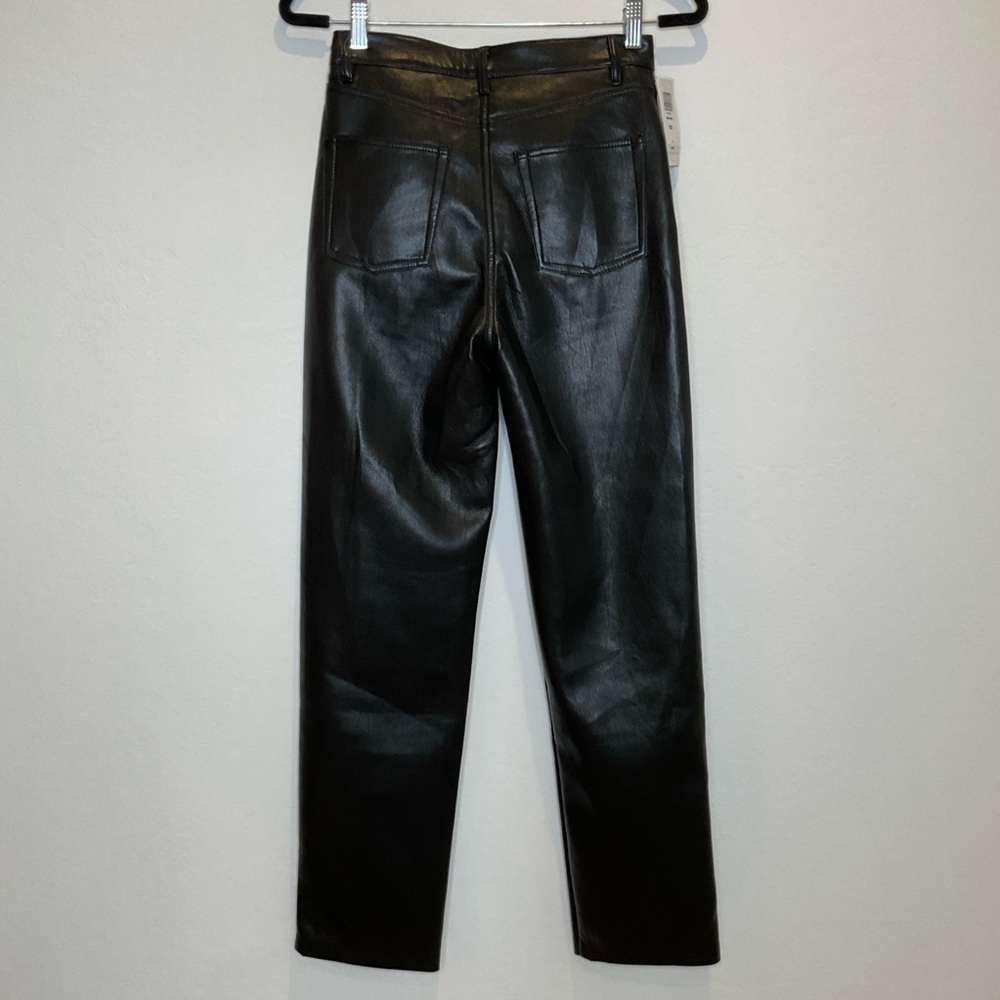 Wilfred The Melina Vegan Leather High-waisted Pant Black Size 4 - Picture 6 of 16
